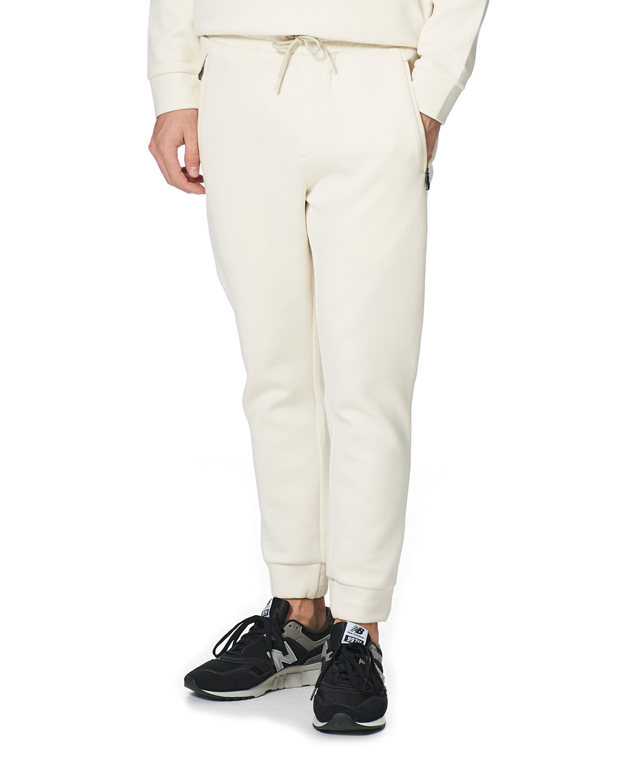 Herr | Byxor | BOSS GREEN | BOSS Athleisure Helwyn Sweatpants Open White