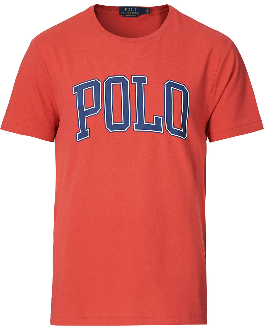 Herr | T-Shirts | Polo Ralph Lauren | Logo Crew Neck Tee Starboard Red