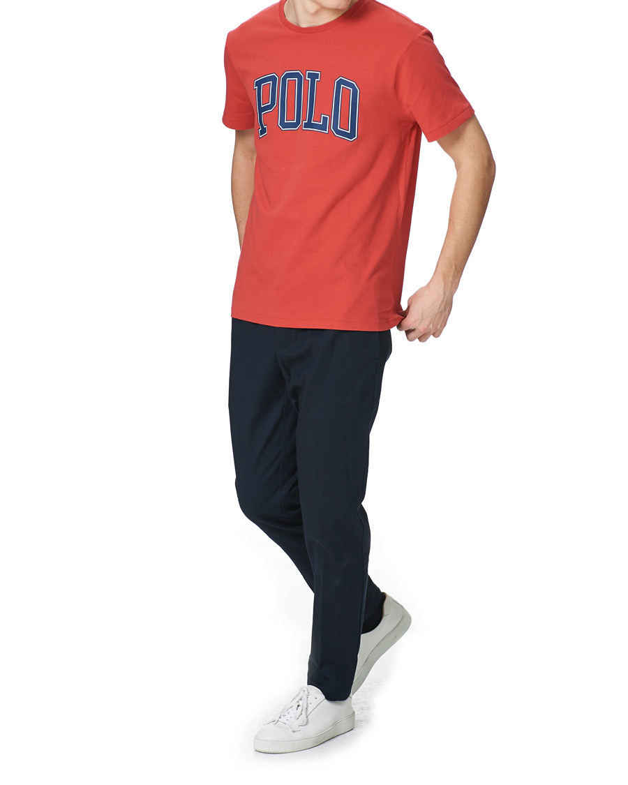 Herr | T-Shirts | Polo Ralph Lauren | Logo Crew Neck Tee Starboard Red