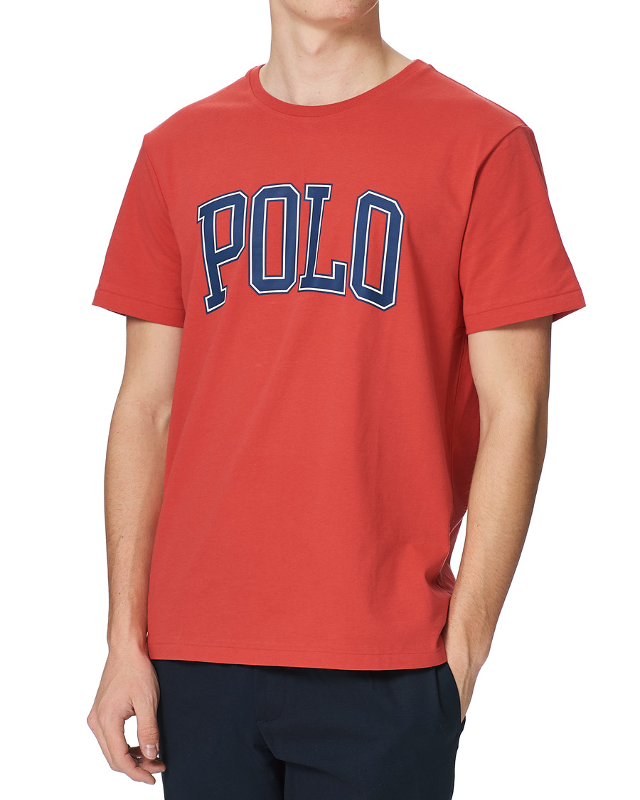 Herr | T-Shirts | Polo Ralph Lauren | Logo Crew Neck Tee Starboard Red