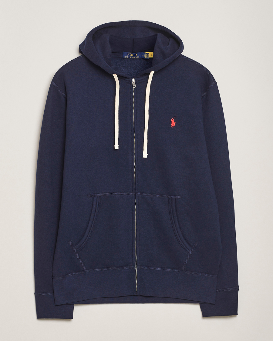Herr | Tröjor | Polo Ralph Lauren | Fleece Full Zip Hoodie Cruise Navy