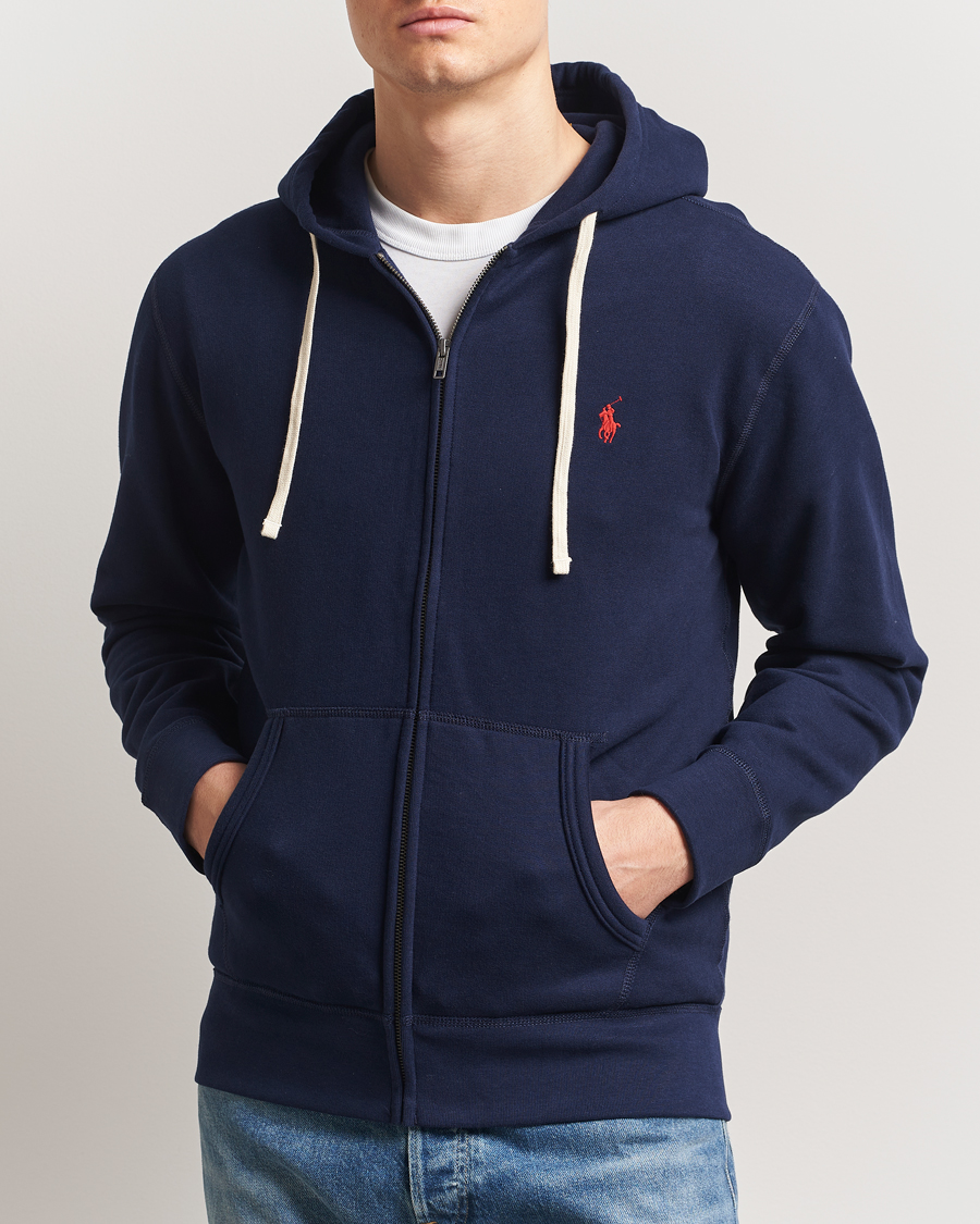 Herr | Tröjor | Polo Ralph Lauren | Fleece Full Zip Hoodie Cruise Navy