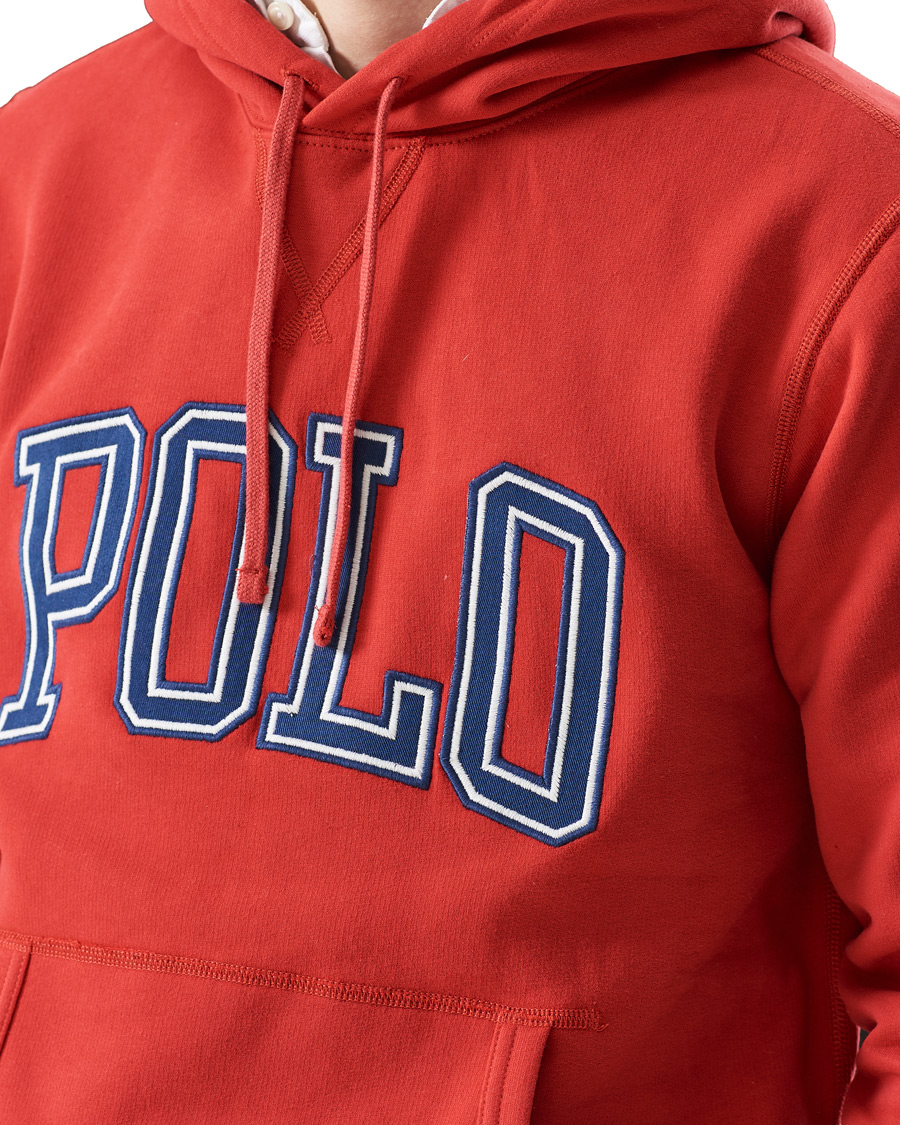 Herr | Tröjor | Polo Ralph Lauren | Logo Hoodie Starboard Red