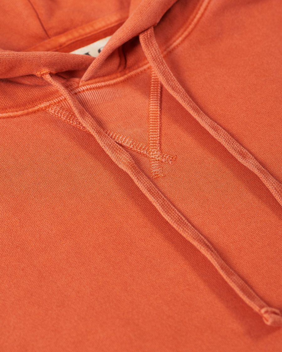 Herr | Tröjor | Polo Ralph Lauren | Garment Dyed Fleece Hoodie College Orange