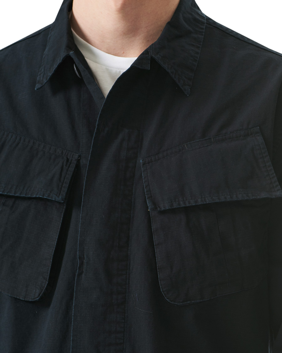 Herr | Skjortor | Polo Ralph Lauren | Military Ripstop Overshirt Polo Black
