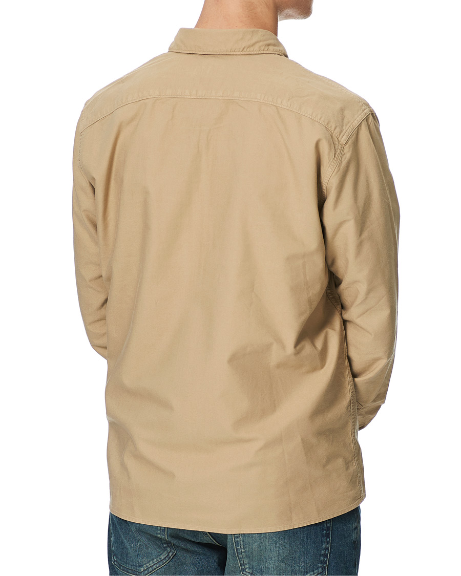 Herr | Skjortor | Polo Ralph Lauren | Garment Dyed Oxford Full-Zip Overshirt Surrey Tan