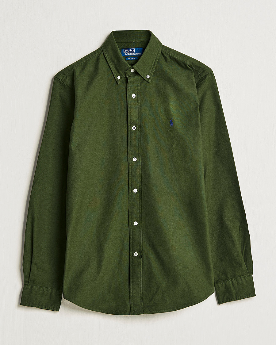 Herr | Skjortor | Polo Ralph Lauren | Brushed Flannel Shirt Classic Drab