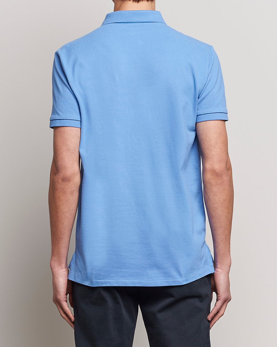 Herr | Pikéer | Polo Ralph Lauren | Custom Slim Fit Polo Harbour Island Blue