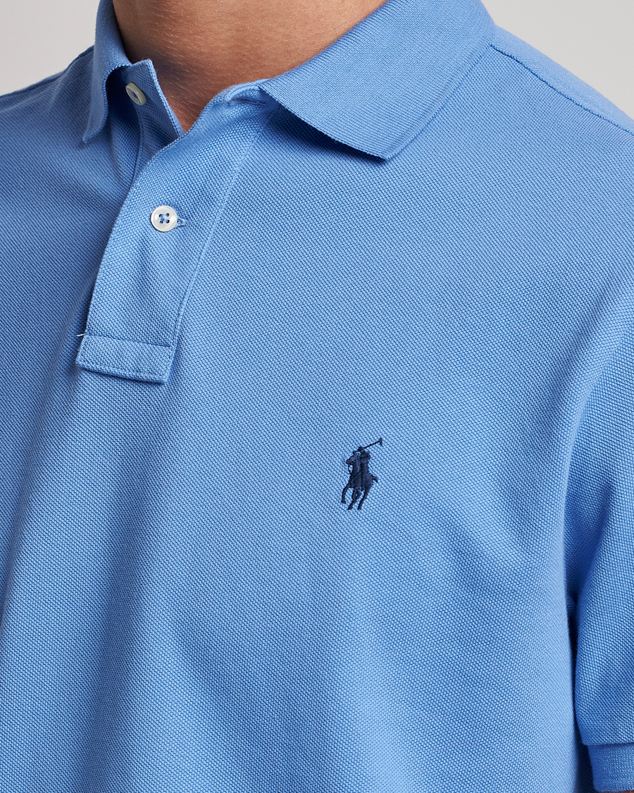 Herr | Pikéer | Polo Ralph Lauren | Custom Slim Fit Polo Harbour Island Blue
