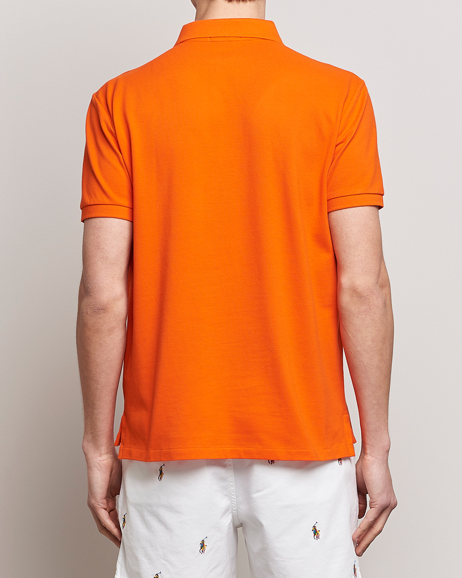 Herr | Pikéer | Polo Ralph Lauren | Custom Slim Fit Polo Sailing Orange