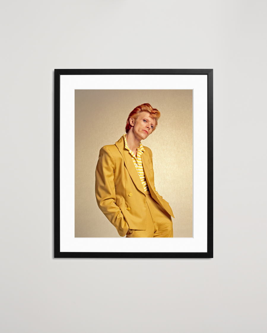 Herr | | Sonic Editions | Framed David Bowie In Yellow Suit