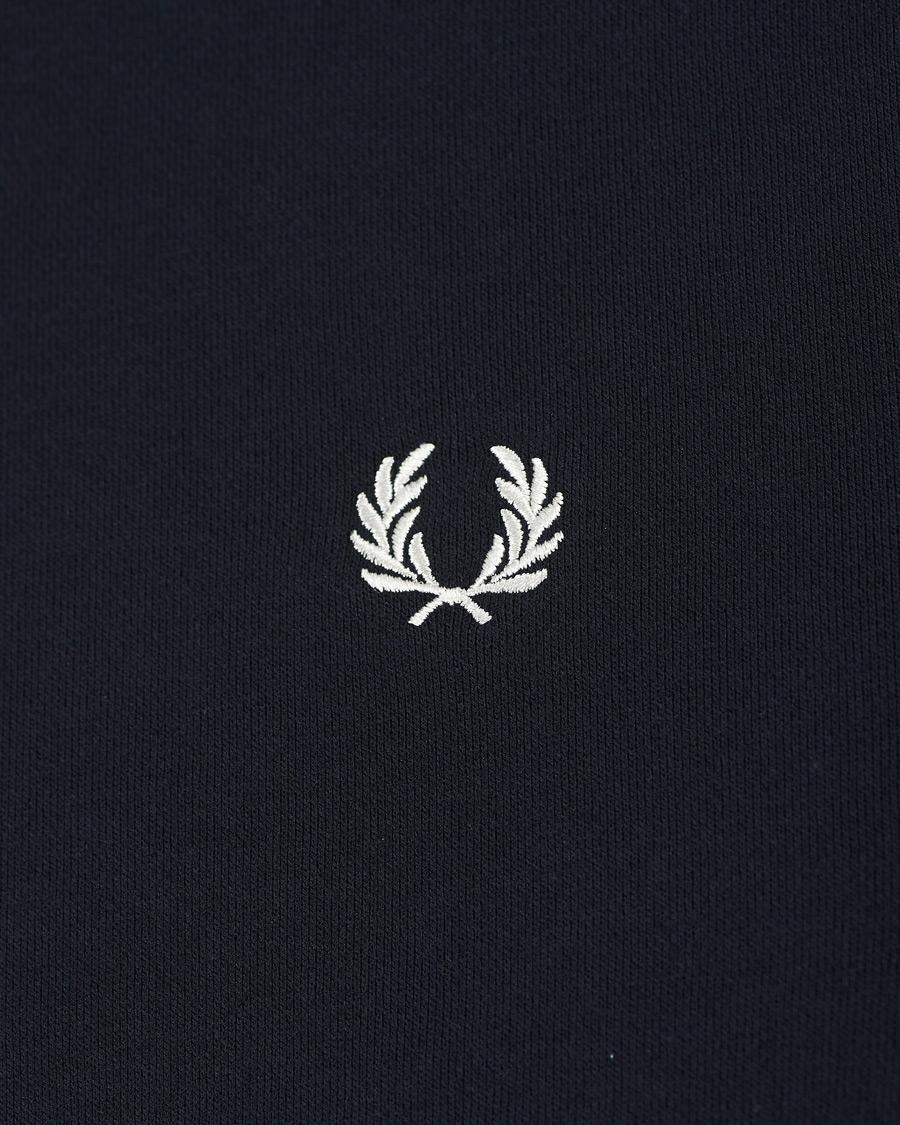 Herr | Tröjor | Fred Perry | Tipped Hoodie Navy