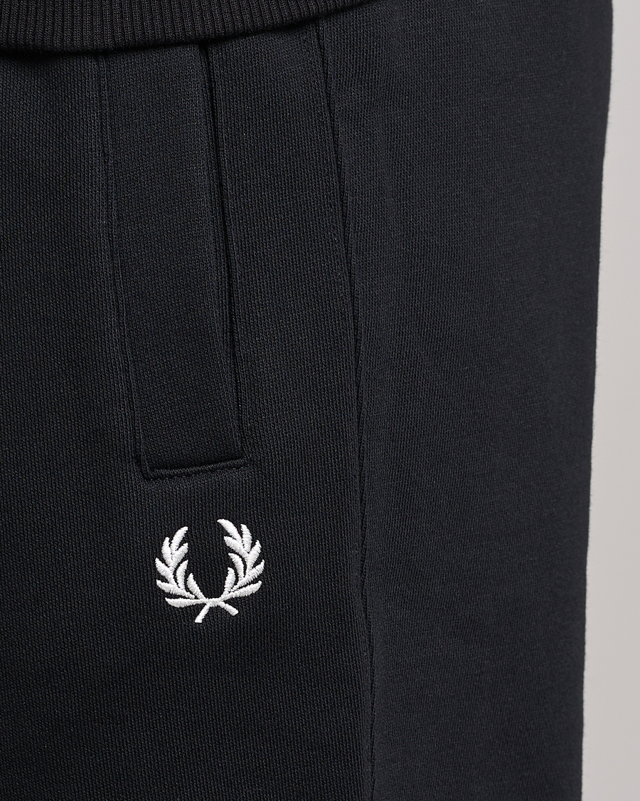 Herr | Byxor | Fred Perry | Loopback Sweatpants Black