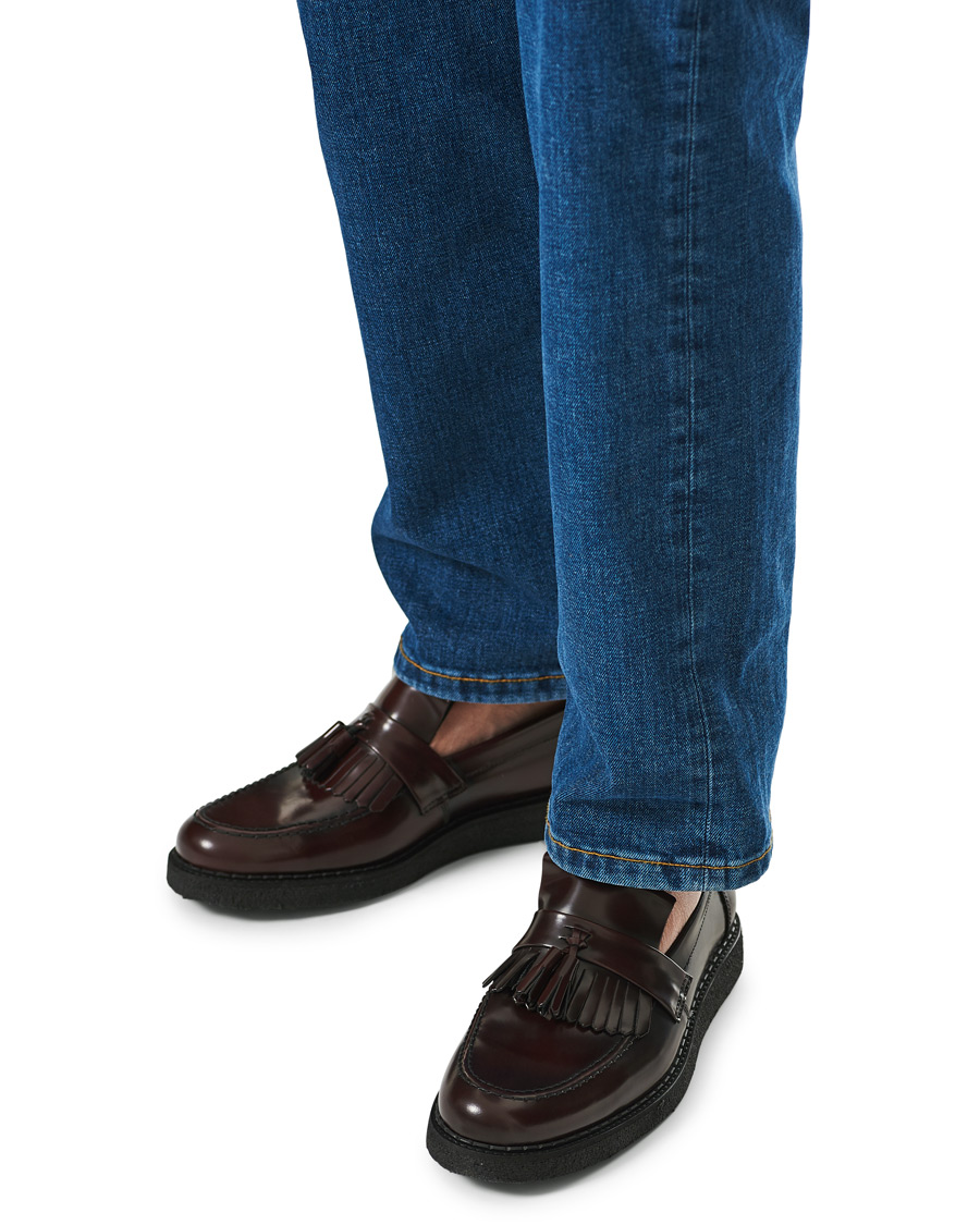 Herr | Fred Perry George Cox Tassel Loafers Oxblood | Fred Perry | George Cox Tassel Loafers Oxblood