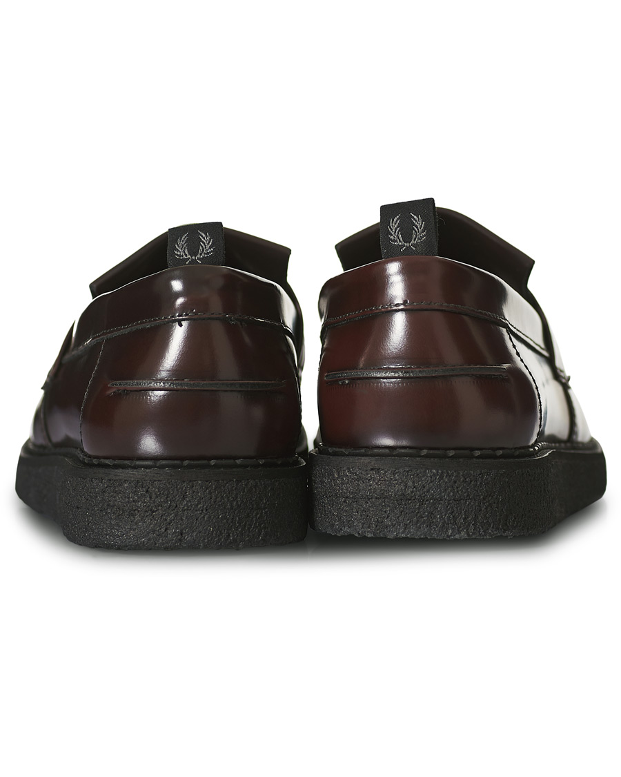 Herr | Fred Perry George Cox Tassel Loafers Oxblood | Fred Perry | George Cox Tassel Loafers Oxblood