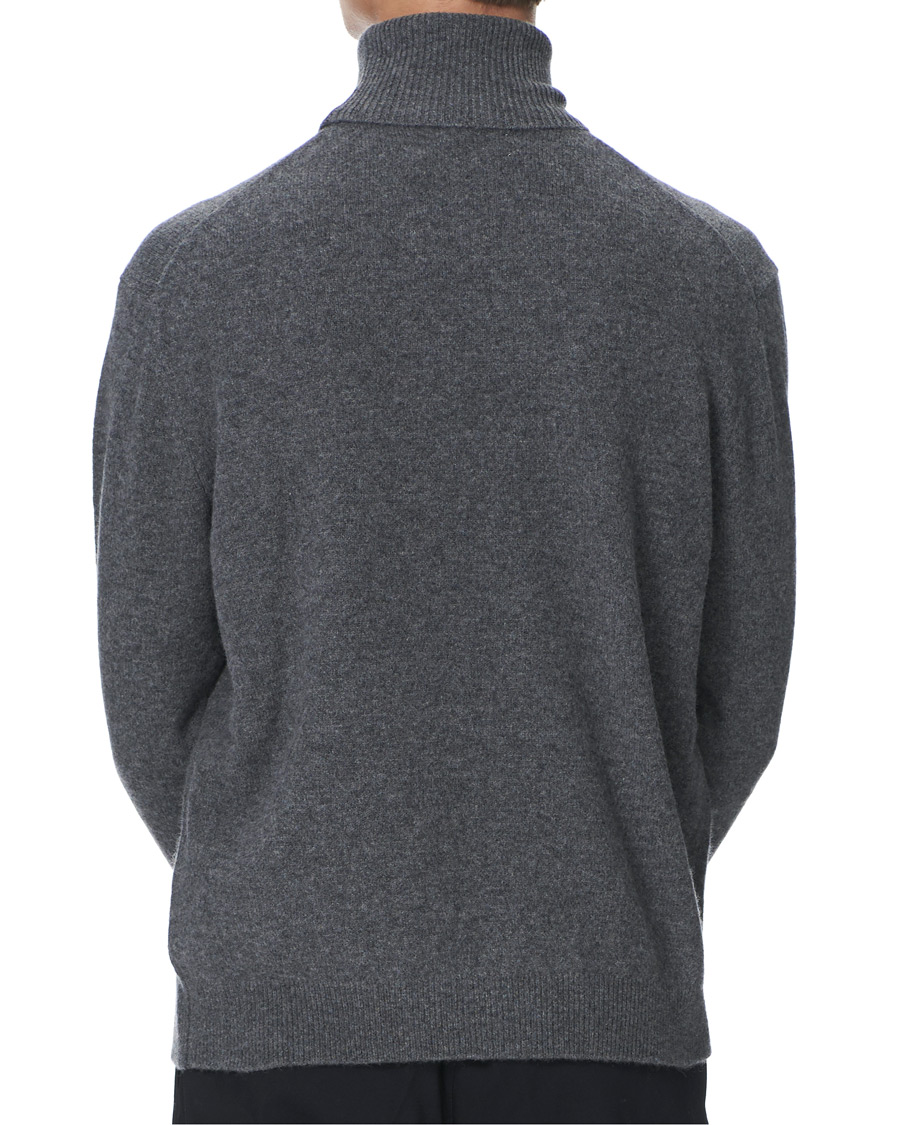 Herr | Tröjor | Samsøe Samsøe | Samsøe & Samsøe Viktor Knitted Wool Rollneck Grey Mel