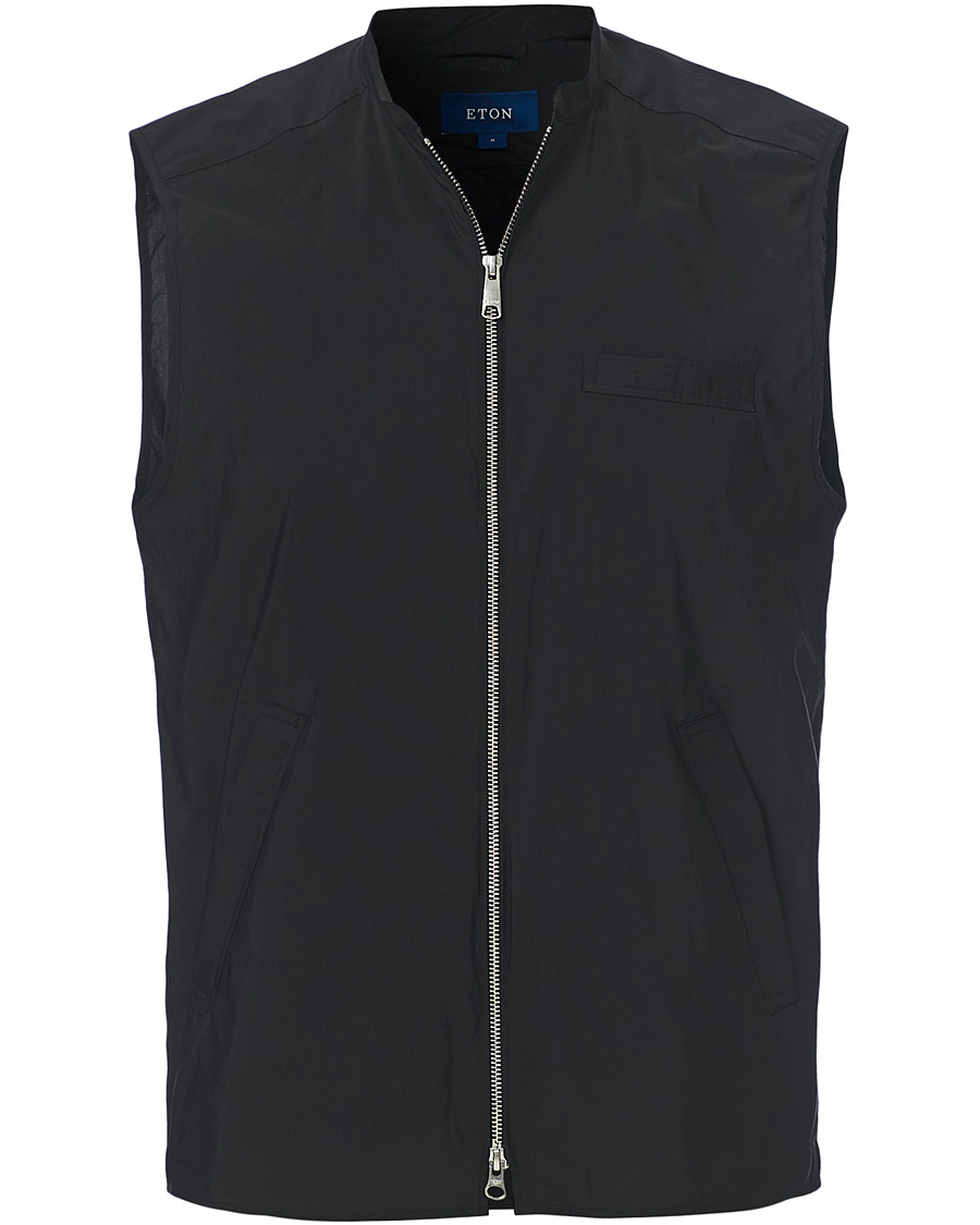 Herr | Jackor | Eton | Wind Vest Black