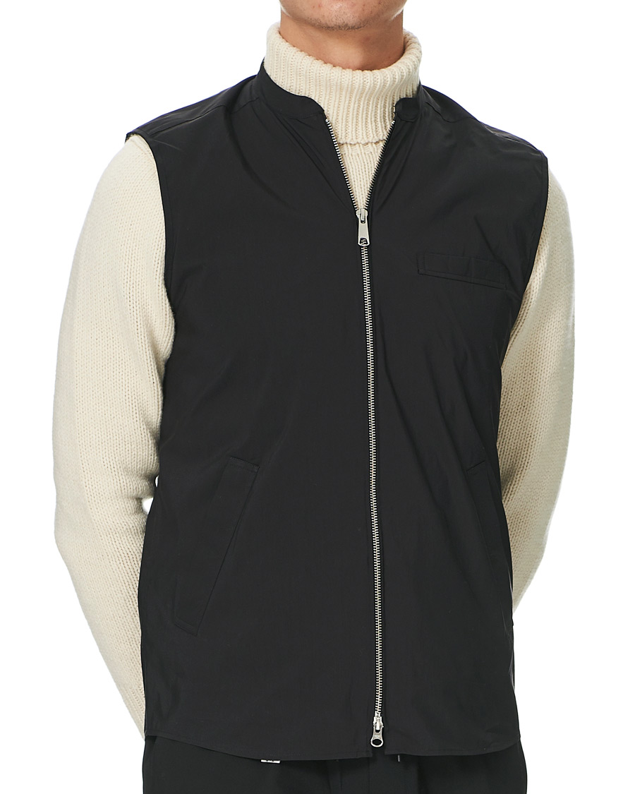 Herr | Jackor | Eton | Wind Vest Black