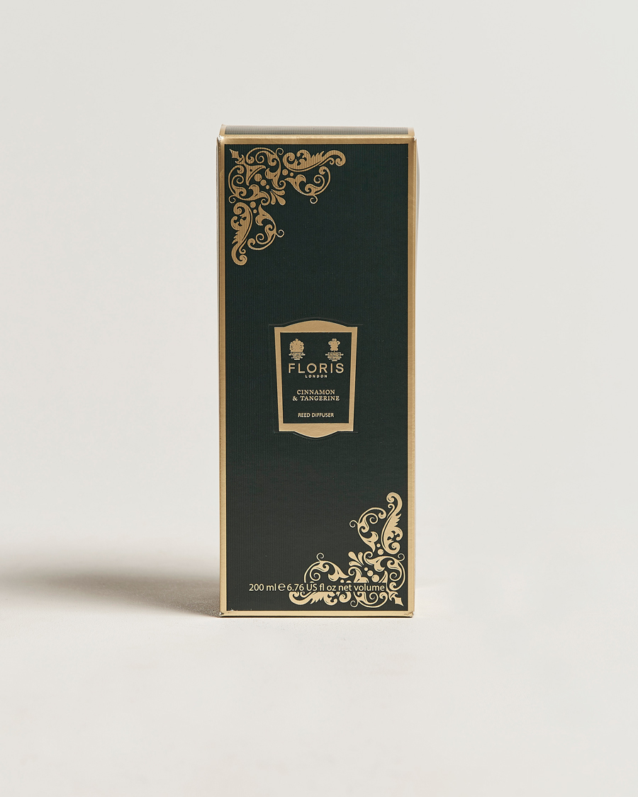 Herr | Floris London Cinnamon & Tangerine Reed Diffuser 200ml | Floris London | Cinnamon & Tangerine Reed Diffuser 200ml