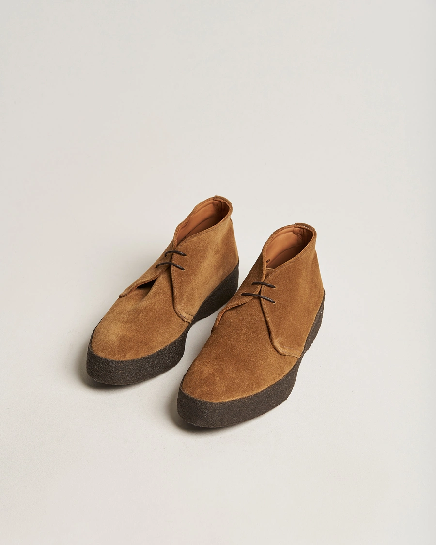 Herr | Skor | Sanders | Joel Chukka Boot Tan Suede