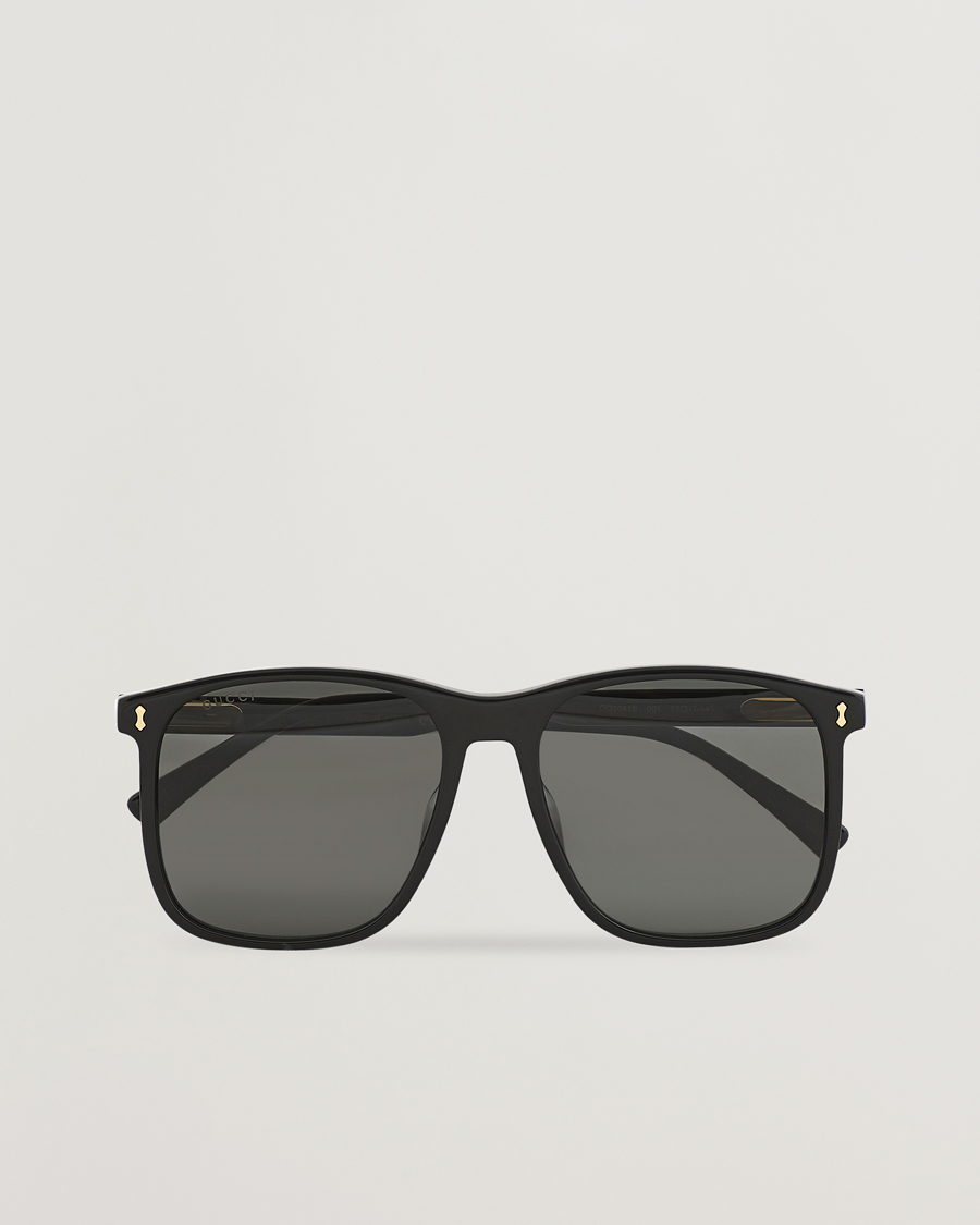 Herr | Gucci GG1041S Sunglasses Black Grey | Gucci | GG1041S Sunglasses Black Grey