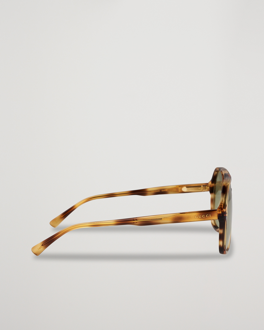 Herr | Gucci GG1042S Sunglasses Havana Green | Gucci | GG1042S Sunglasses Havana Green