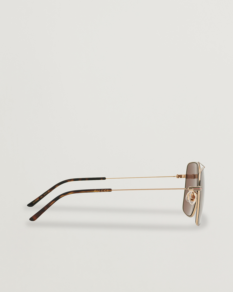 Herr | Solglasögon | Gucci | GG1053SK Sunglasses Gold Brown