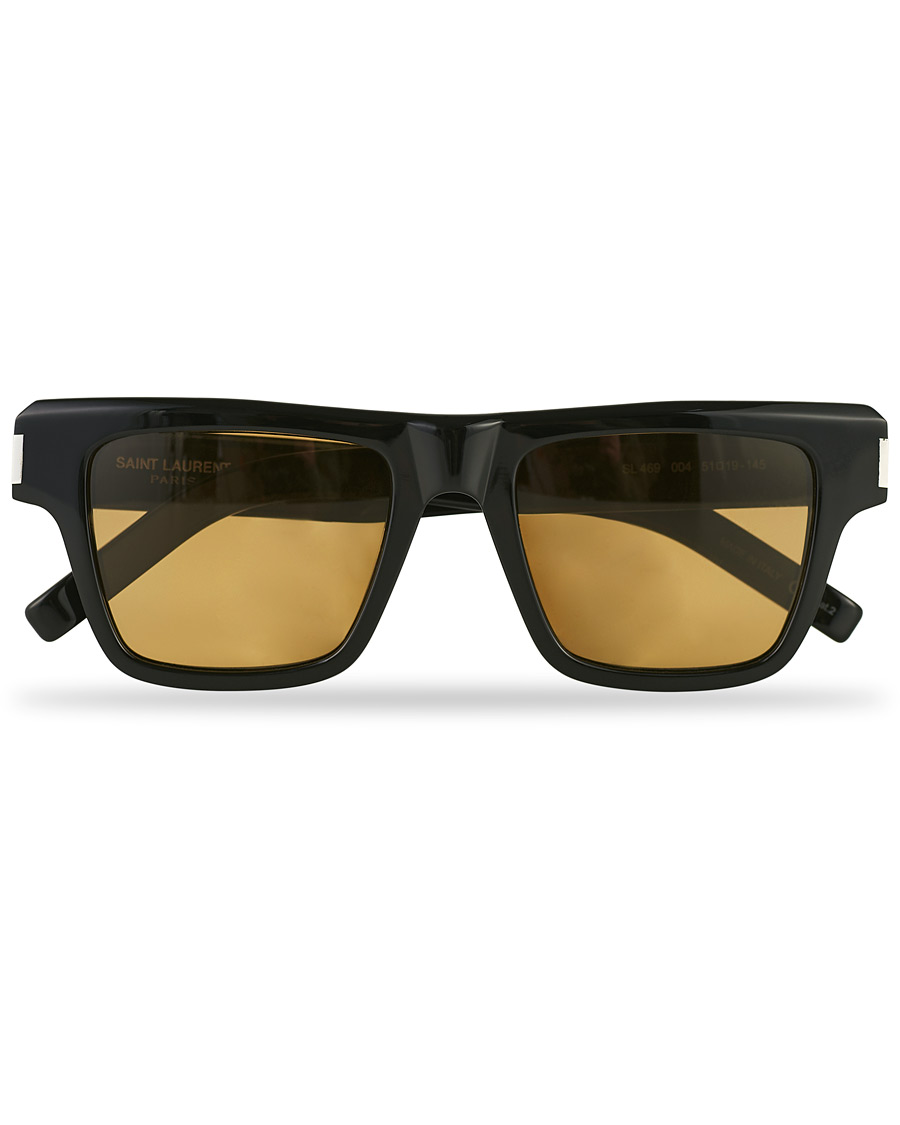 Herr | Saint Laurent SL 469 Sunglasses Black Yellow | Saint Laurent | SL 469 Sunglasses Black Yellow