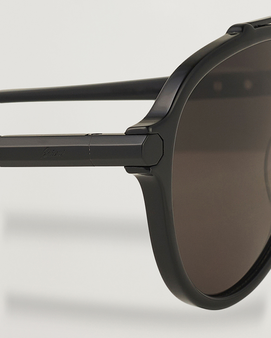 Herr | Pilotsolglasögon | Brioni | BR0096S Sunglasses Black
