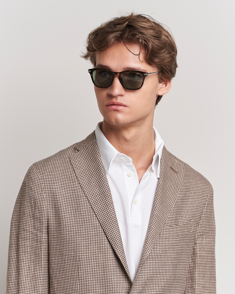 Herr | Realisation | Brioni | BR0092S Titanium Sunglasses Havana Green