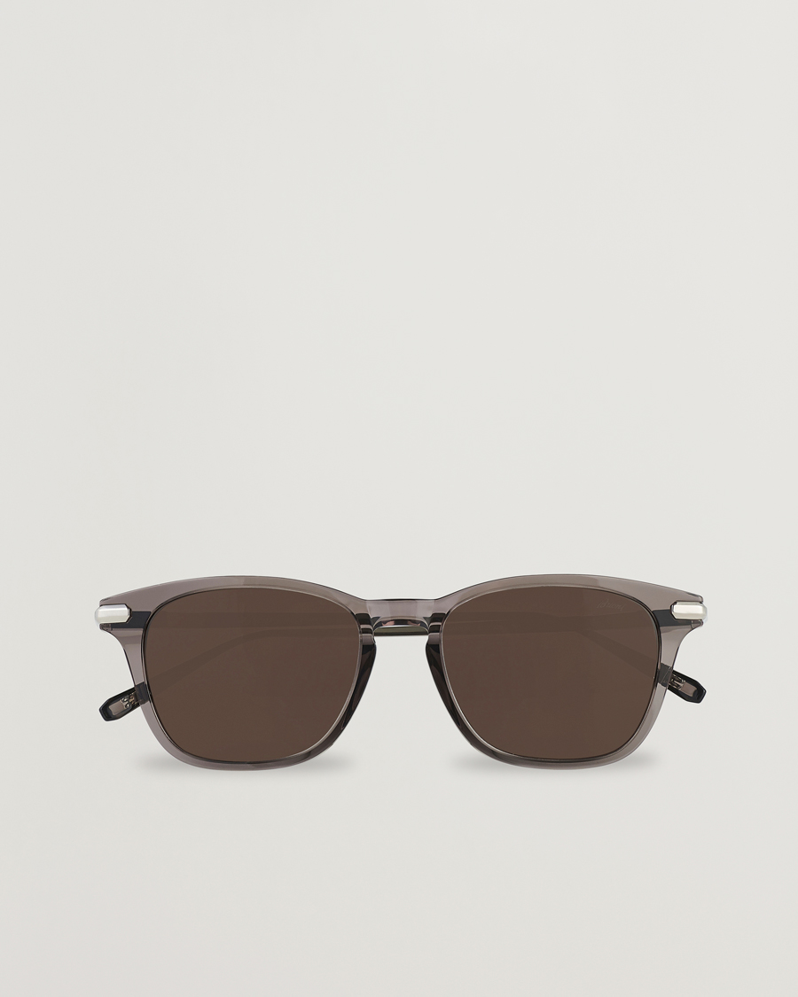 Herr | Brioni BR0092S Titanium Sunglasses Grey Silver | Brioni | BR0092S Titanium Sunglasses Grey Silver