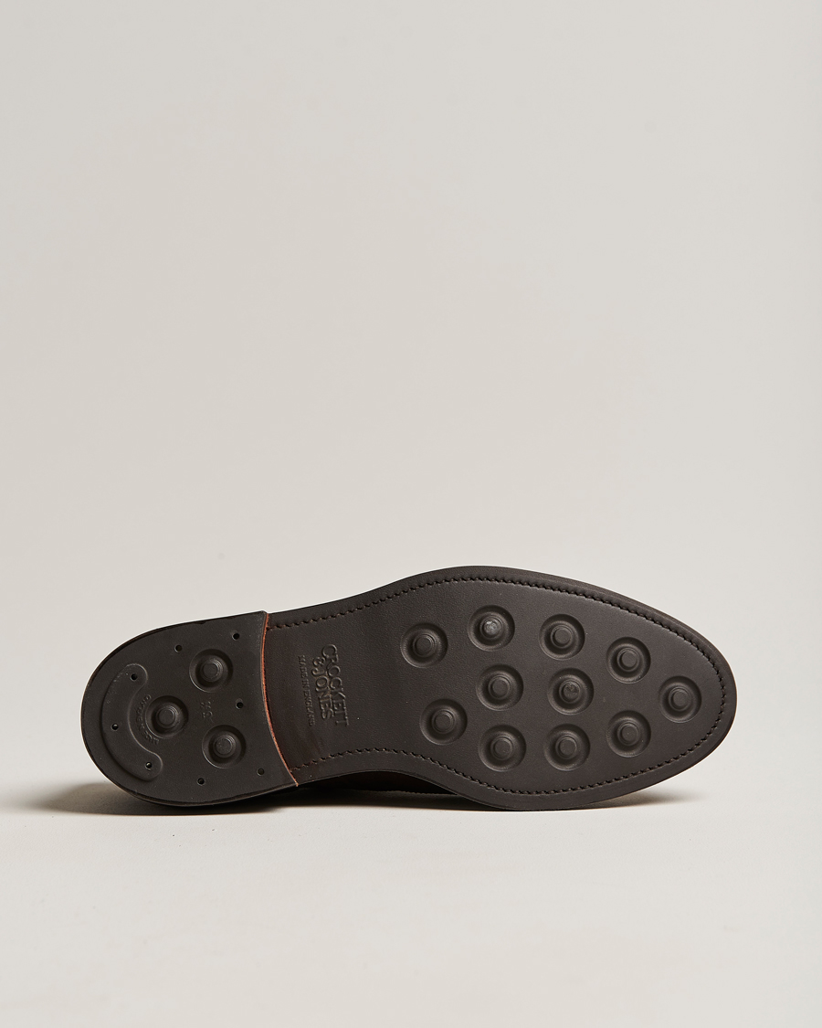 Herr | Derbys | Crockett & Jones | Pembroke Derbys Dainite Sole Dark Brown Suede