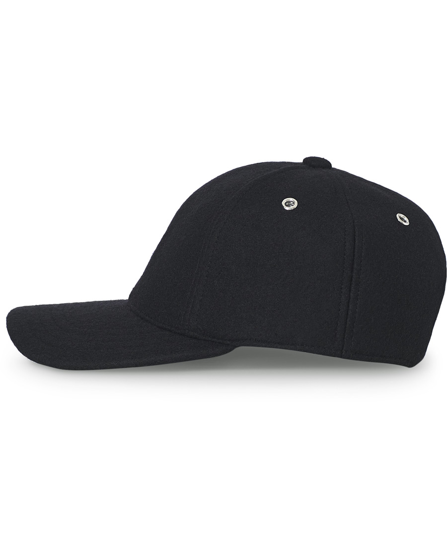 Herr | AMI Felted Wool Cap Black | AMI | Felted Wool Cap Black