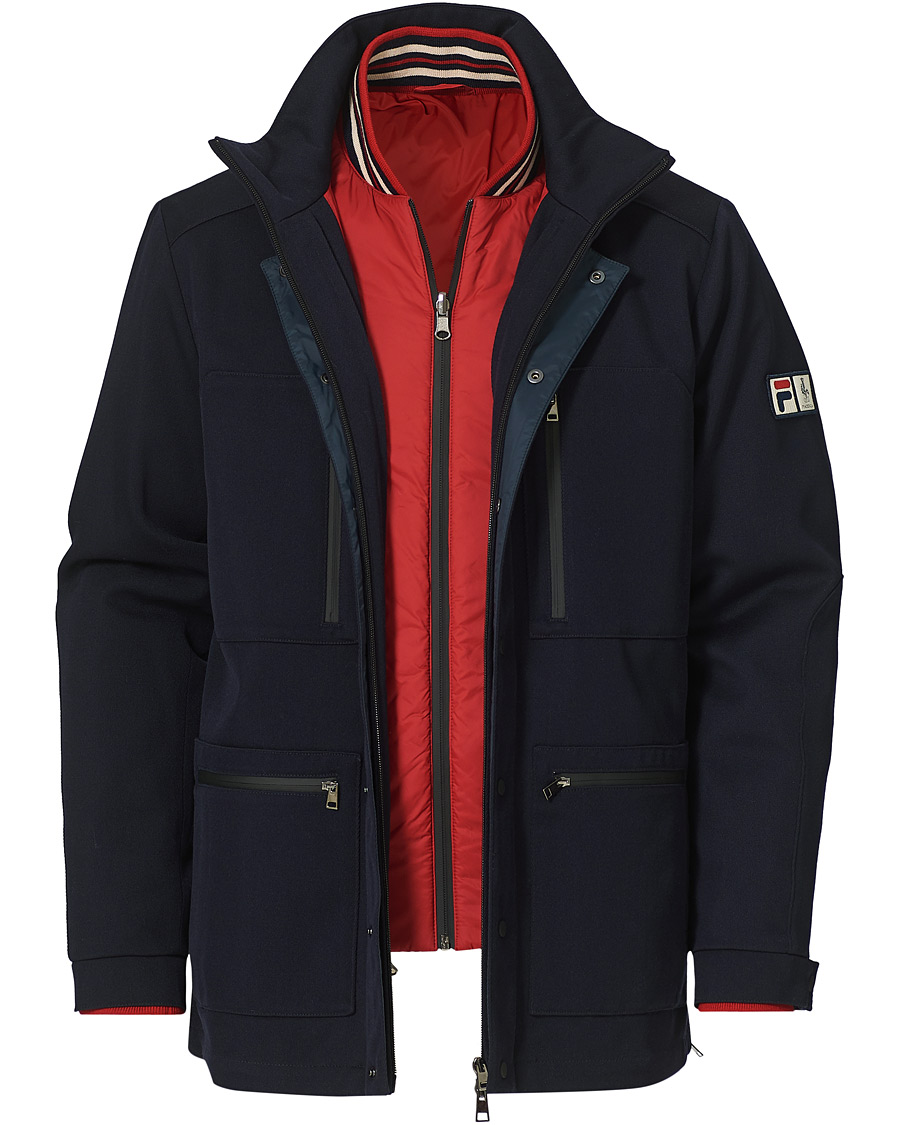 Herr | Jackor | Piacenza Cashmere | X FILA Telavera Jacket Black