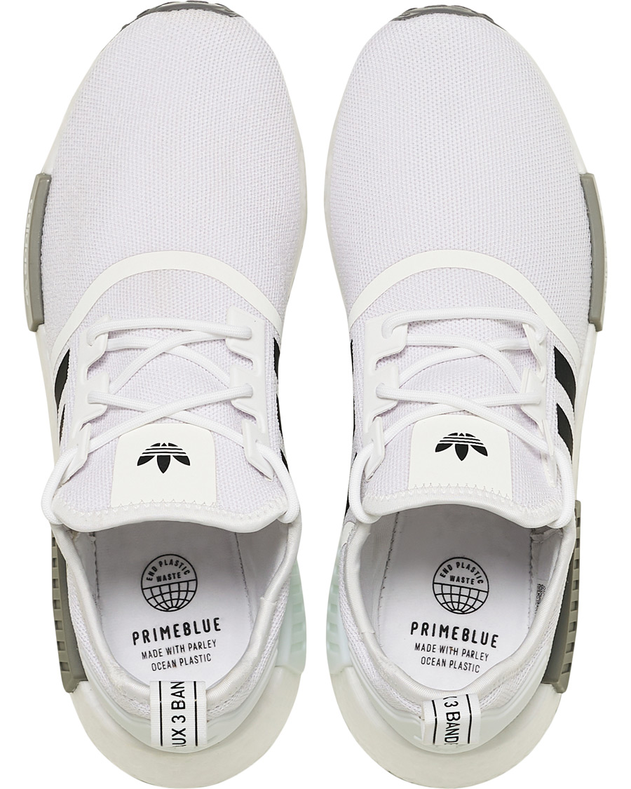adidas nmd r1 mens white and black