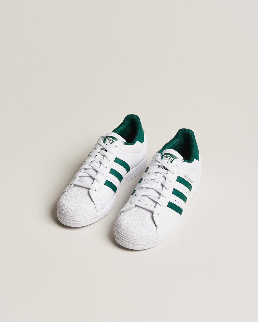 Herr | adidas Originals | adidas Originals | Superstar Sneaker White/Green