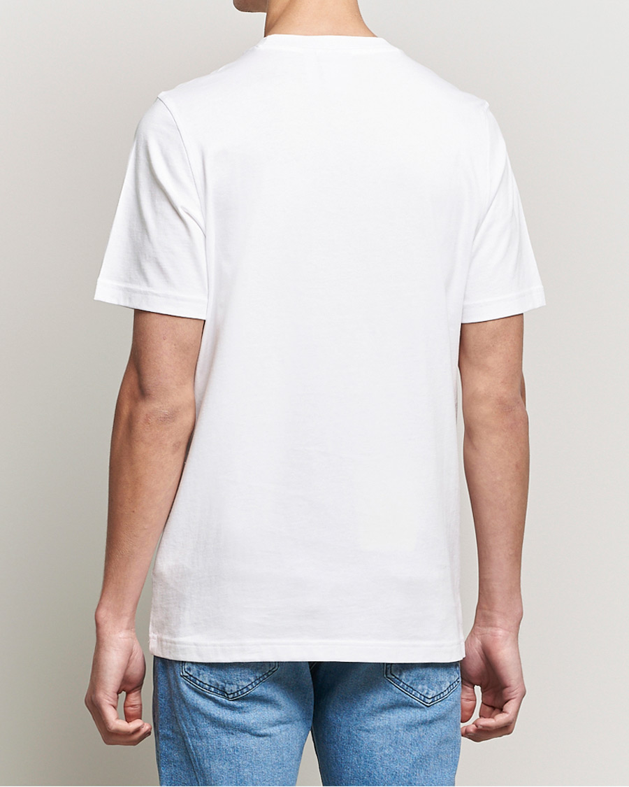 Herr | T-Shirts | adidas Originals | Trefoil Crew Neck Tee White/Orange