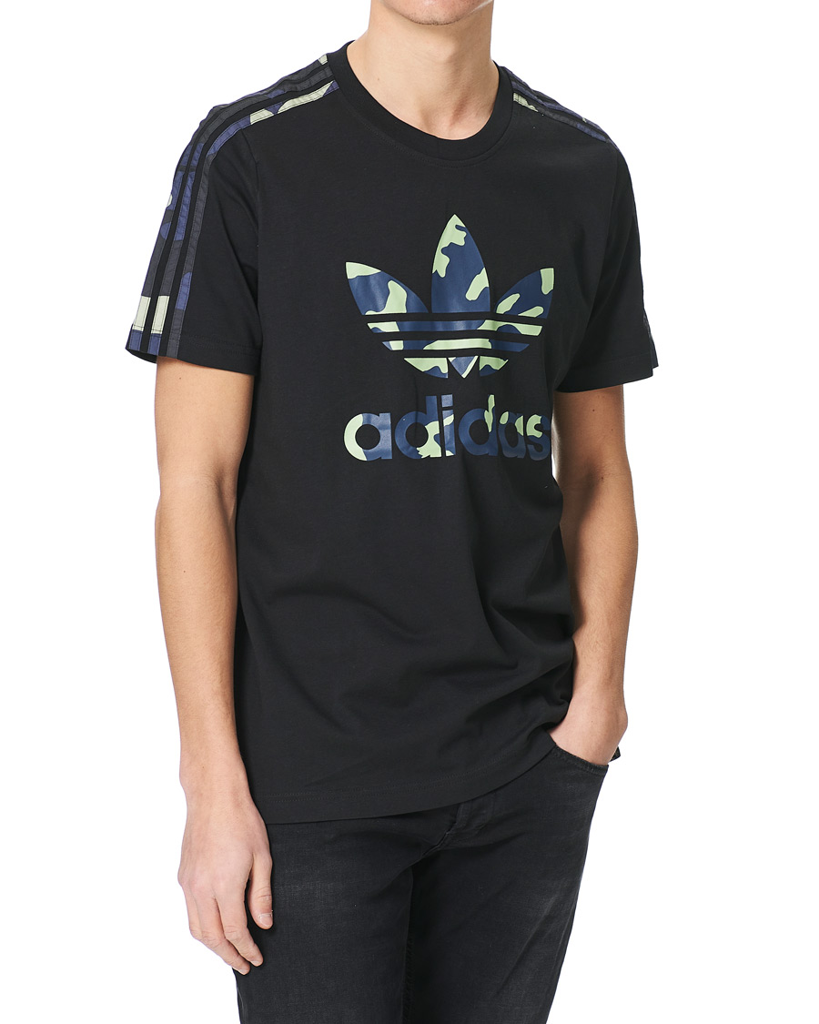 Herr | T-Shirts | adidas Originals | Camo Infill Tee Black