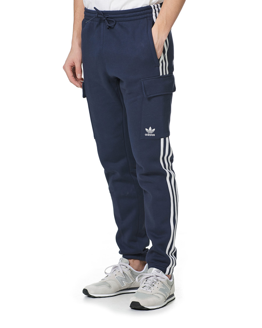 Herr | Byxor | adidas Originals | 3 Stripe Pants Navy