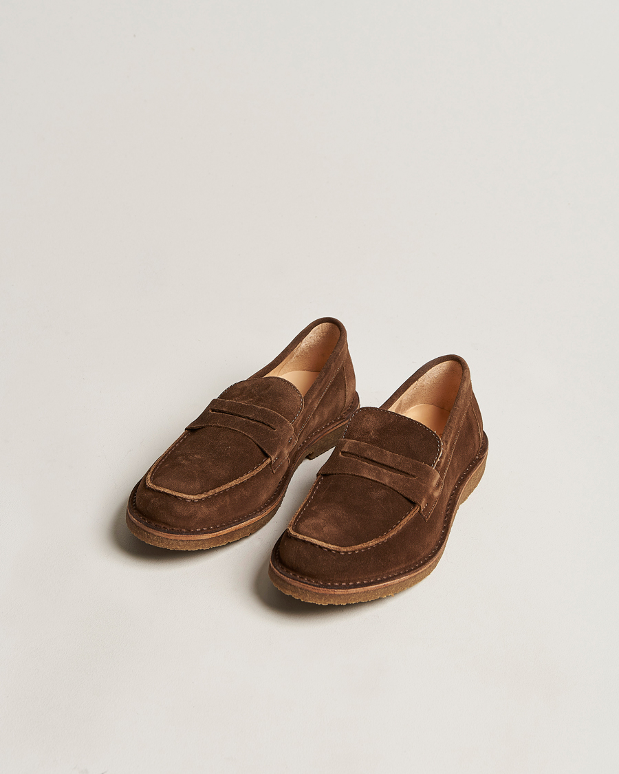 Herr |  | Astorflex | Mokaflex Loafer Dark Khaki Suede