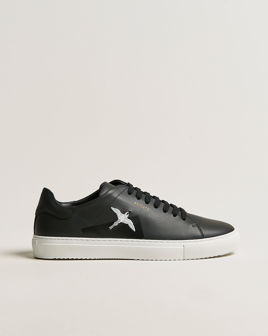 Herr | Axel Arigato Clean 90 Taped Bird Sneaker Black Leather | Axel Arigato | Clean 90 Taped Bird Sneaker Black Leather