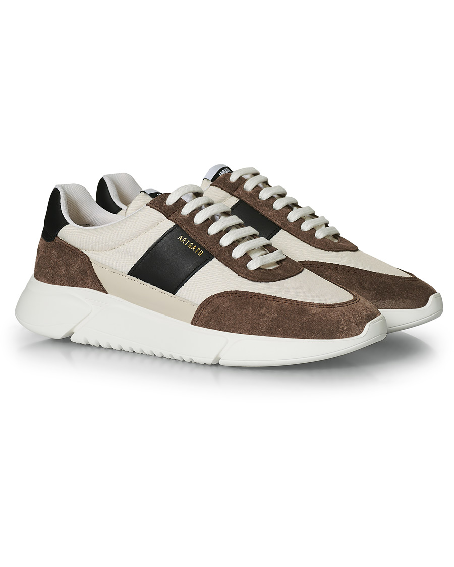 Herr | Axel Arigato Genesis Vintage Runner Sneaker Beige/Brown/Black | Axel Arigato | Genesis Vintage Runner Sneaker Beige/Brown/Black