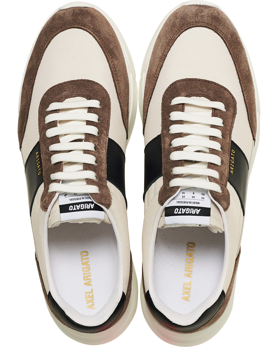 Herr | Axel Arigato Genesis Vintage Runner Sneaker Beige/Brown/Black | Axel Arigato | Genesis Vintage Runner Sneaker Beige/Brown/Black