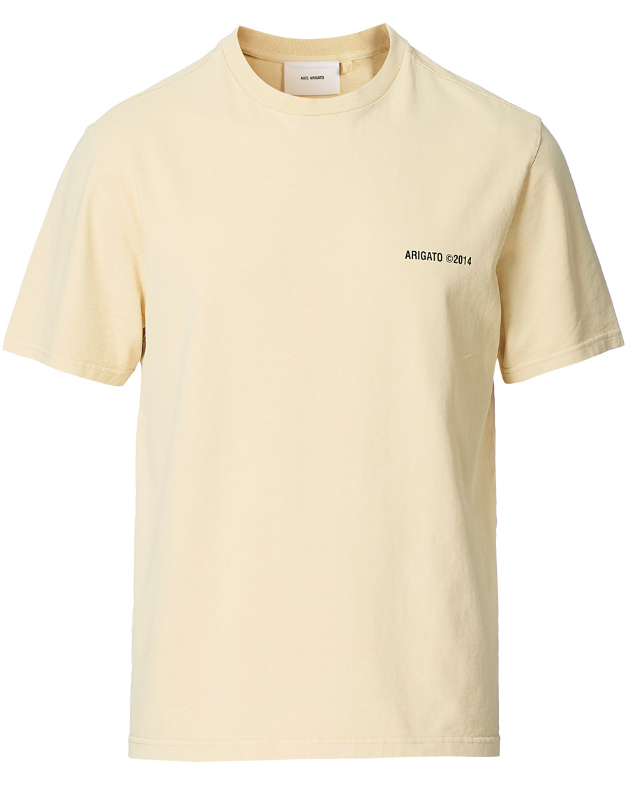Herr | T-Shirts | Axel Arigato | London Tee Natural Yellow