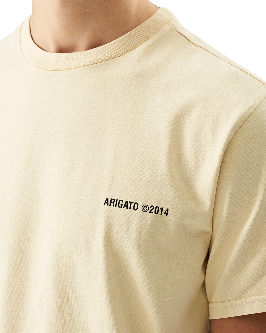 Herr | T-Shirts | Axel Arigato | London Tee Natural Yellow