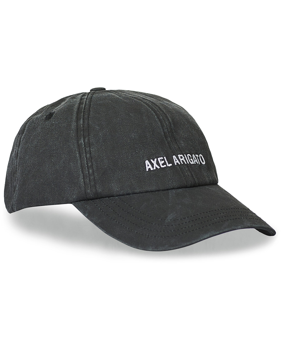 Herr | Axel Arigato AA Logo Cap Washed Black | Axel Arigato | AA Logo Cap Washed Black