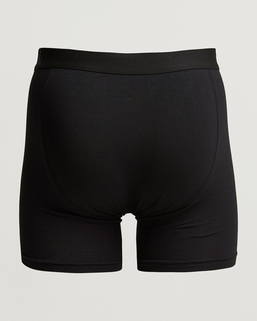 Herr | Snart i lager | Bread & Boxers | 3-Pack Long Boxer Brief Black