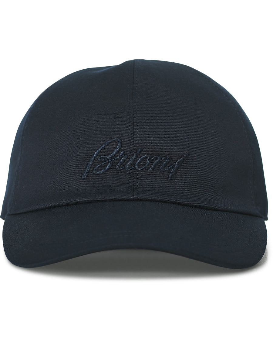 Herr | Brioni Embroidered Baseball Cap Navy | Brioni | Embroidered Baseball Cap Navy