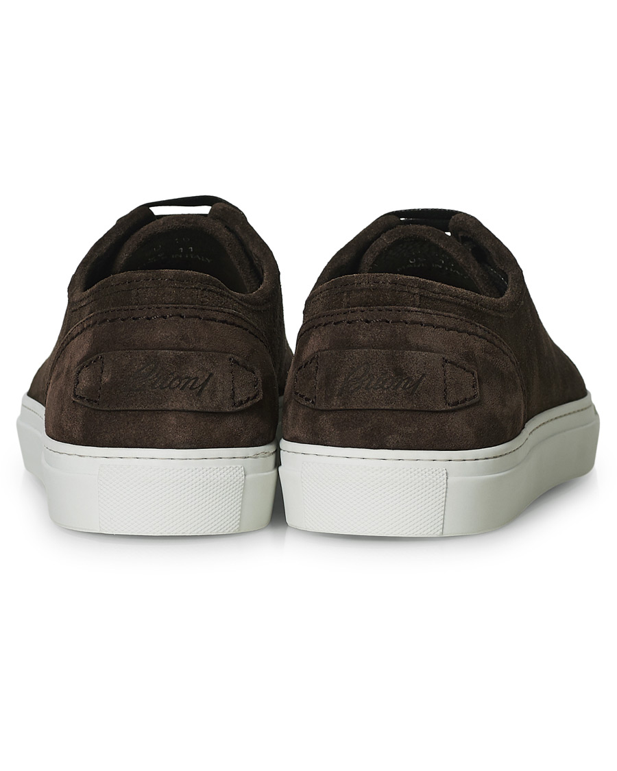 Herr | Brioni Cassetta Suede Sneakers Dark Brown | Brioni | Cassetta Suede Sneakers Dark Brown