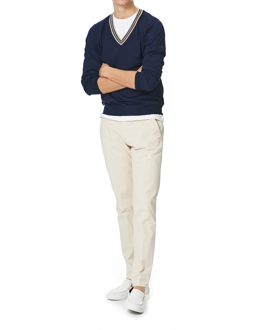 Herr | Brioni Cassetta Suede Loafers Off White | Brioni | Cassetta Suede Loafers Off White